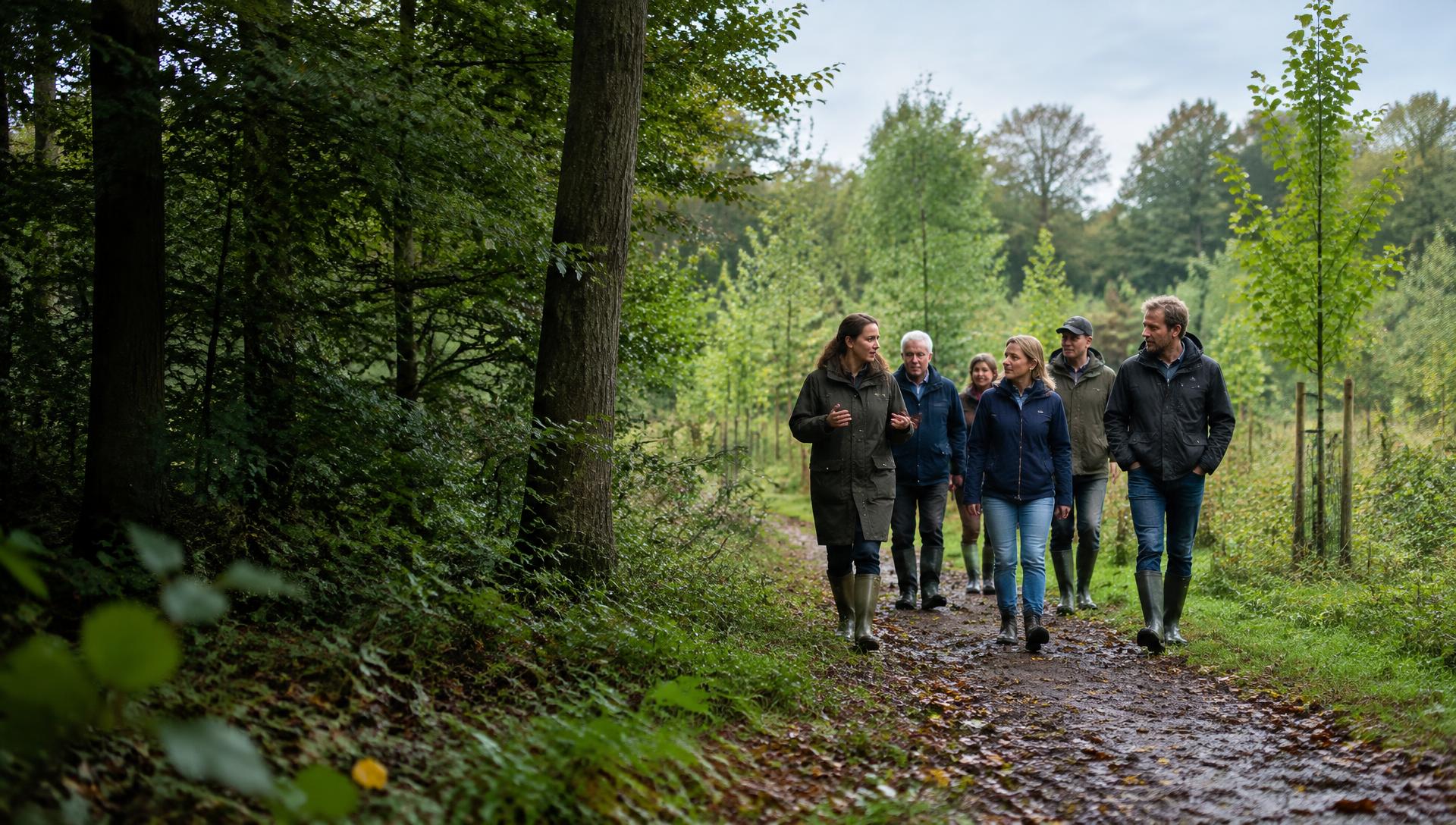 Sfeerbeeld van een Koploperbos